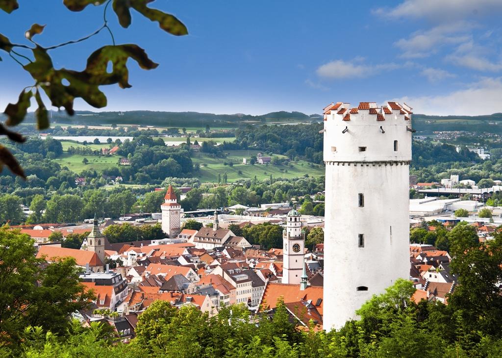 Blick über Ravensburg                            Bild: Stadt Ravensburg